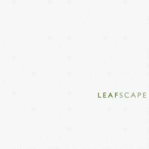 Limited edition hardback book of Leafscape featuring J R Shepherd's botanical watercolour paintings